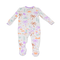 Bamboo Ruffle Footie Sleeper