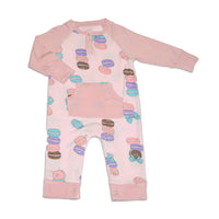 Bamboo Long Sleeve Romper with Kangaroo Pocket