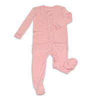 Bamboo Ruffle Footie Sleeper