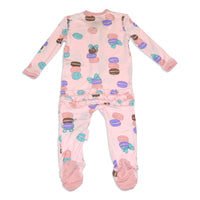 Bamboo Ruffle Footie Sleeper