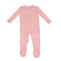 Bamboo Ruffle Footie Sleeper