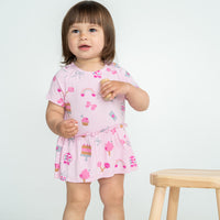 Bamboo Skirt Bodysuit