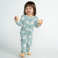 Bamboo Ruffle Footie Sleeper