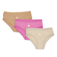 Bamboo Girls Bikini Underwear - 3 Pack