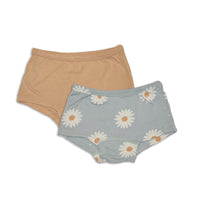 Bamboo Girls Boyshort Underwear - 2 Pack