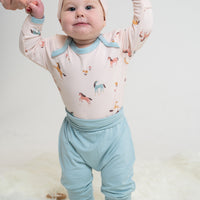 Bamboo Grow With Me Harem Pants