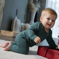 Bamboo Two Way Zipper Romper