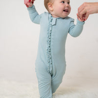 Bamboo Footie Sleeper with Two Way Zipper