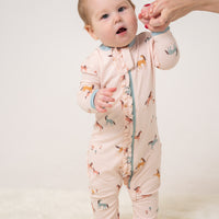 Bamboo Footie Sleeper with Two Way Zipper