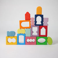 Grimms Spiel x Holz Design Building Set Windows