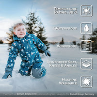 Toasty Dry Kids Waterproof Snowsuit