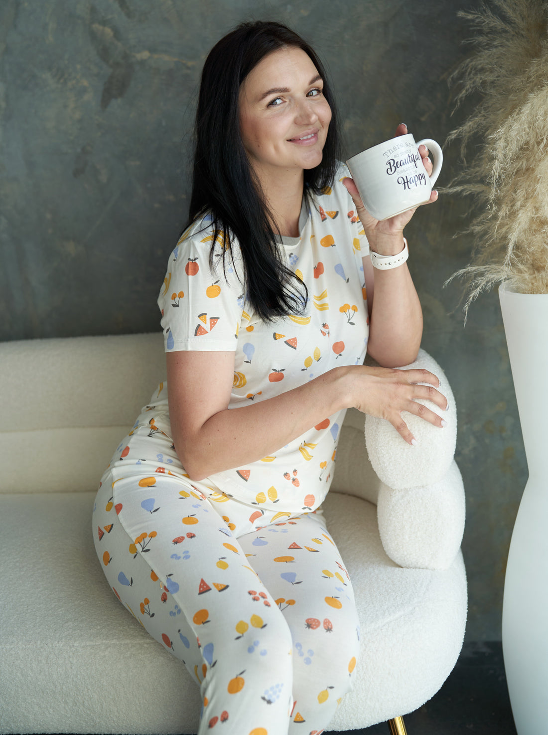 Women's Bamboo Short Sleeve Pajama Set