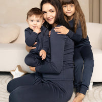 Women's Bamboo Wool Long Sleeve Pajama Set