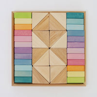 Wood Building Set Pastel Duo (40pcs)