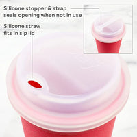 24 oz Tumbler Lid and Straw