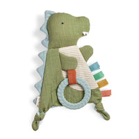 Bitzy Crinkle Lovey Sensory Teether Toy