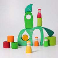 Fairy Tale Village - 17 Pc