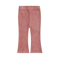 Girls Flared Trousers Ribbed Corduroy