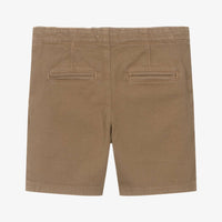 Boys Khaki Twill Shorts