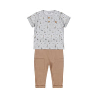 Baby Two Piece Boat Shirt & Pant Set