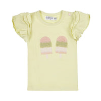 Baby Ruffle Ice Cream Shirt