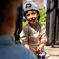 Boys Long Sleeve Striped Shirt