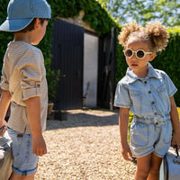 Girls Blue Jean Jumpsuit