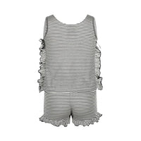 Girls Striped Two Piece Set