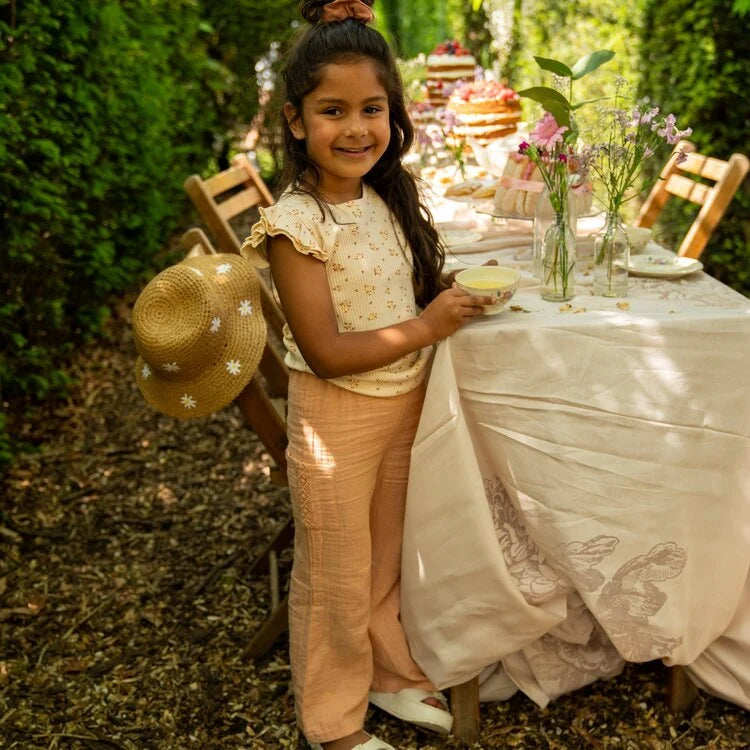 Girls Wide Leg Trousers