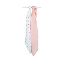 Cotton Muslin Swaddle Blankets - 2 pack