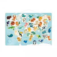 Minikids Magnetic World Map