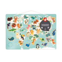Minikids Magnetic World Map