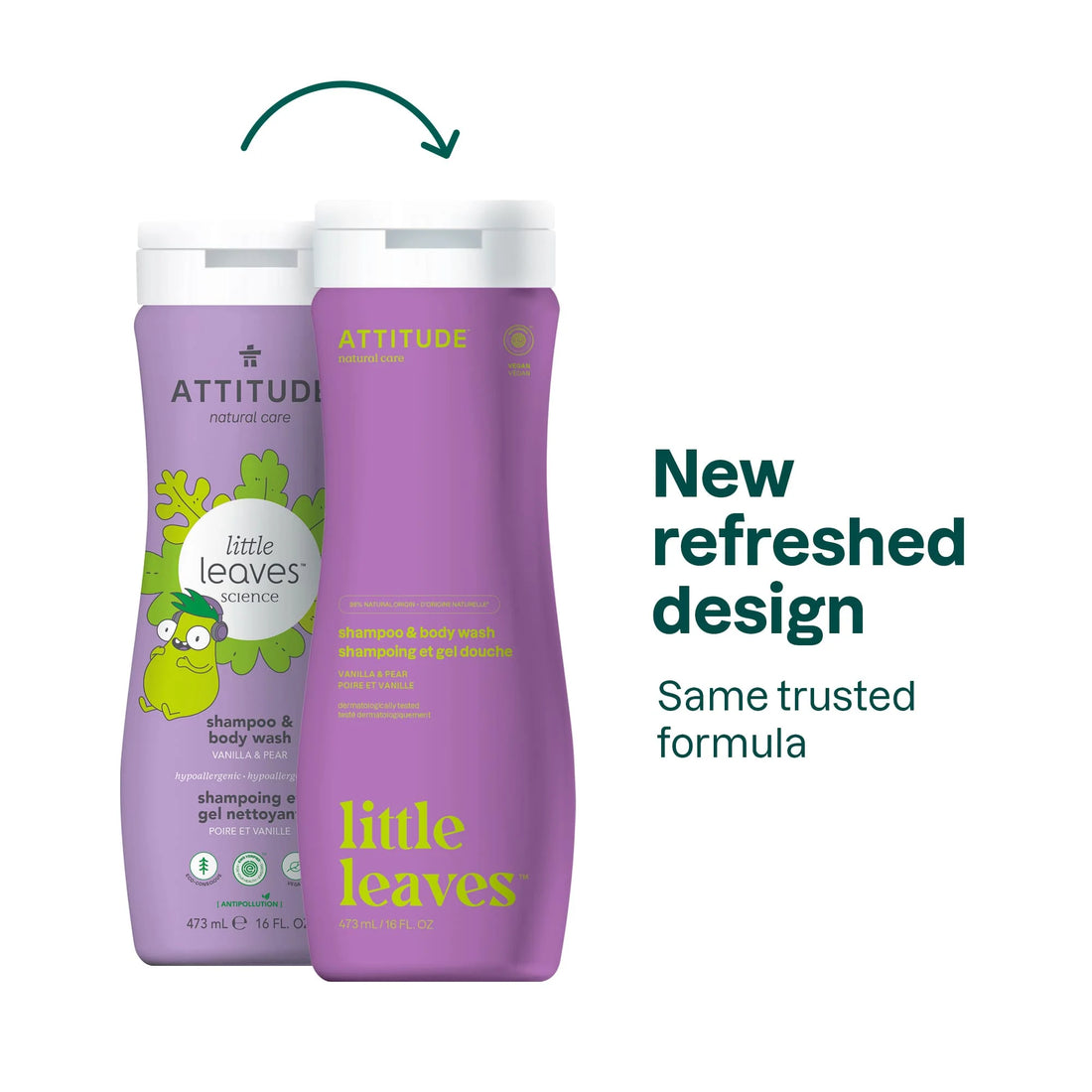 Little Leaves 2 in 1 Shampoo & Body Wash