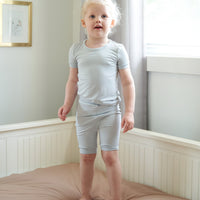 Bamboo Short Sleeve Top & Short Pajama Set