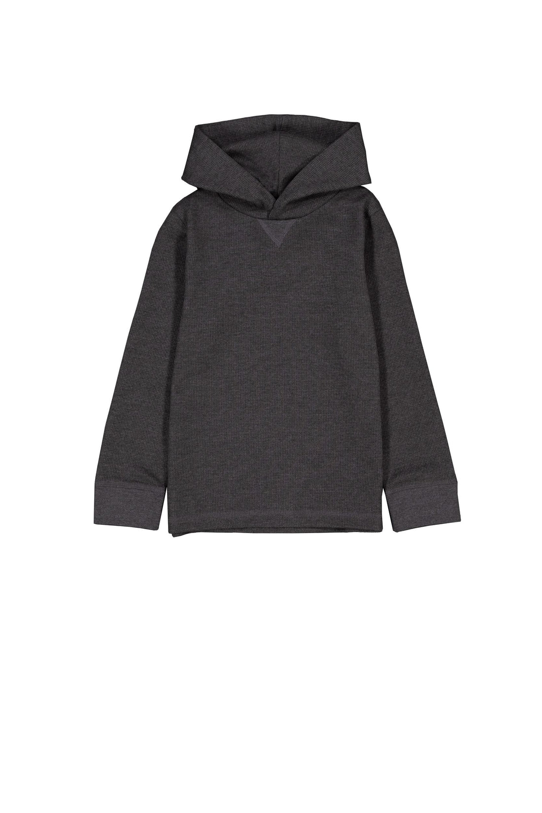 Boys Long Sleeve Popover Thermal Knit Hoodie