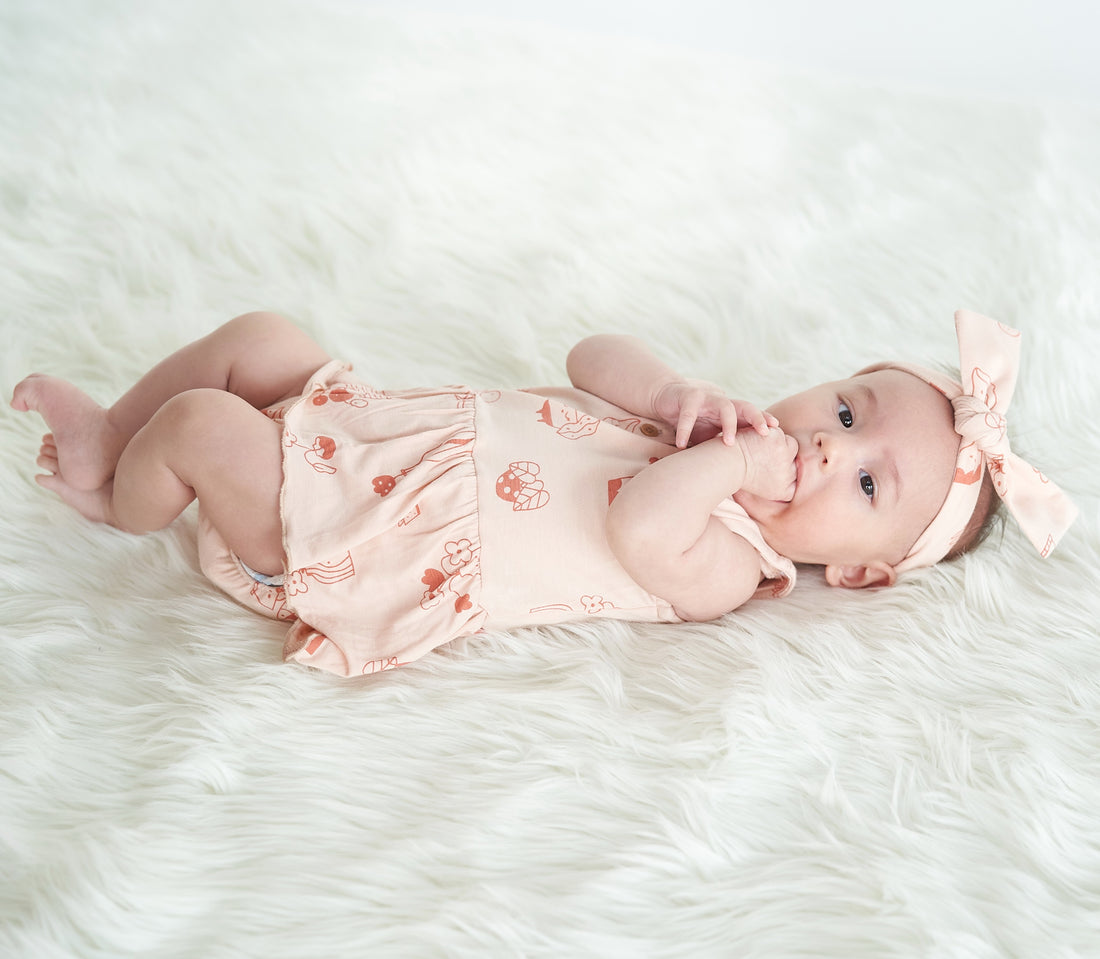 Bamboo Skirt Bodysuit
