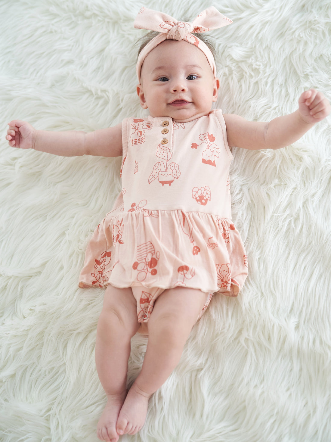 Bamboo Skirt Bodysuit