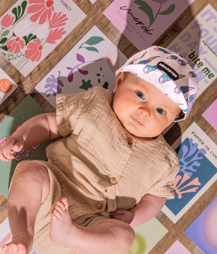 Short Brim Baby Hat