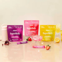 Variety Pack SuperBelly Water Elixirs with Prebiotics