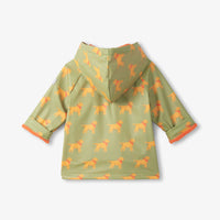 Camping Puppy Snap on Rain Coat