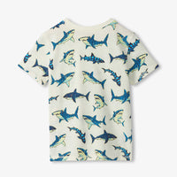 Glow in the Dark Sharks Graphic Tee