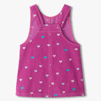 Baby & Toddler Girls Tiny Hearts Corduroy Dress