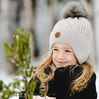 Pom Pom Knit Windproof Hat