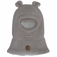 Knit Balaclava with Bear Ears