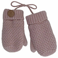 Soft Touch Textured Knit Mittens