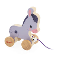 Wooden Pull Along Donkey