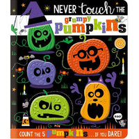 Never Touch the Grumpy Pumpkins Book