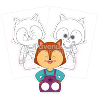 Graffy Paper Hand Puppets
