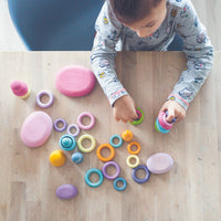 Building Rings Pastel