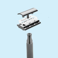 Stainless Steel 2C Double Edge Safety Razor
